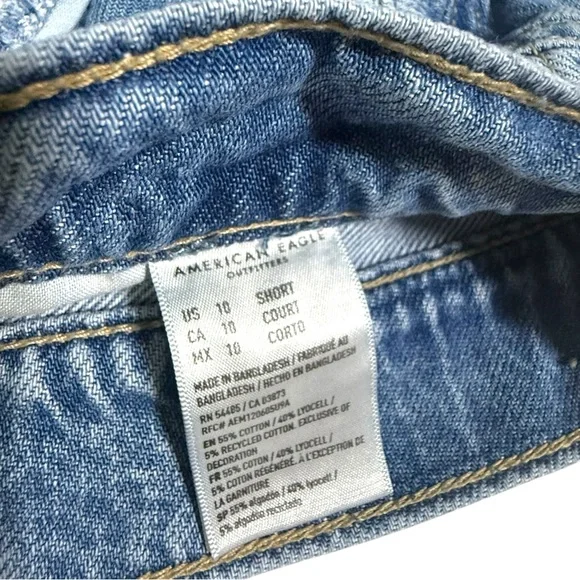 American Eagle High Rise Baggy Women's Jeans 10S - Picture 7 of 7